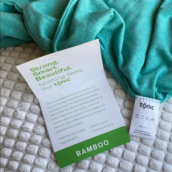 Tonic Millennium scarf, Aqua/Heather, 2 available - Picture 6 of 8